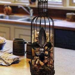 Epicureanist Fleur de Lis Cork Jail - Decorative Objects And Figurines