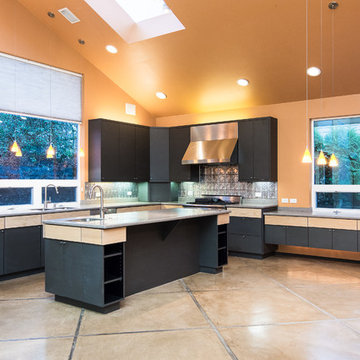 Custom built contemporary house