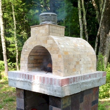 The Nitchman Family Wood Fired Oven in Maine