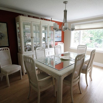 Natural water-based  finished on red oak floor!