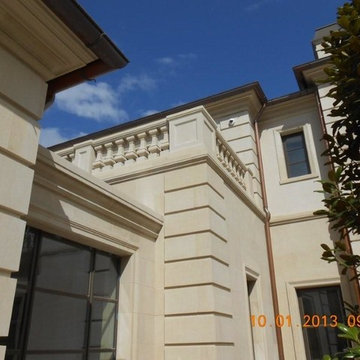 Custom Cut Lueders Limestone Carvings - Mezger