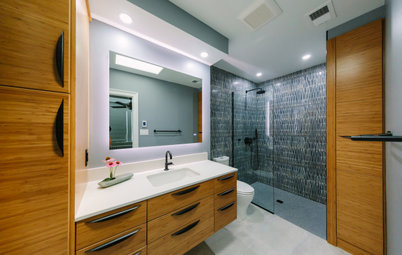 Bathroom of the Week: Storage and a Spa Feel in 65 Square Feet