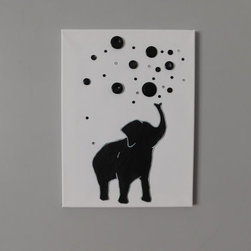 button art on wall - Products