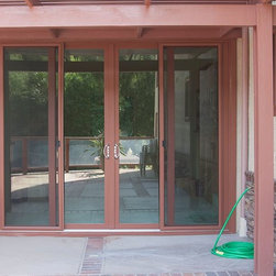 Liquid Wood Interior, Custom Brick Red Exterior - Home Improvement