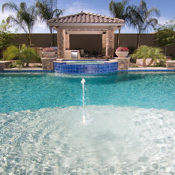 Classic Pool & Spa, Ramada, Outdoor Kitchen & more in Chandler, AZ