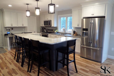 Kitchen - transitional kitchen idea in Boston