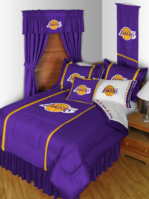 Nba Los Angeles Lakers Bedding And Room Decorations