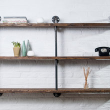 Steel Pipe Bookcase Ideas
