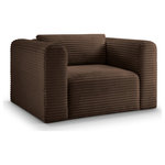 Meridian Furniture - Shaggy Upholstered Chair, Brown, Corduroy Performance Fabric - Indulge in the allure of the Brown Corduroy Performance Fabric Shaggy Arm Chair by Meridian Furniture. Its captivating design and luxurious Brown Corduroy Performance Fabric elevate any space with effortless elegance. Crafted with precision and durability in mind, this stunning piece becomes the focal point of gatherings, fostering moments of connection and warmth. Embrace sophistication and style with the Shaggy Arm Chair, a testament to exquisite taste and timeless beauty.