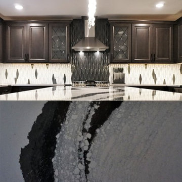 Dark and Glamorous Kitchen