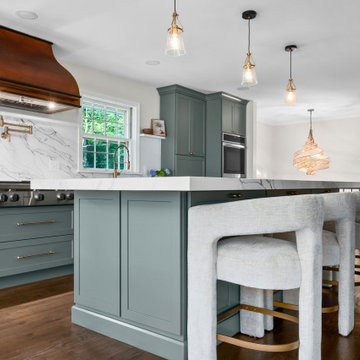 Copper Range Hood