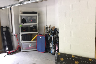 After: Garage Wall