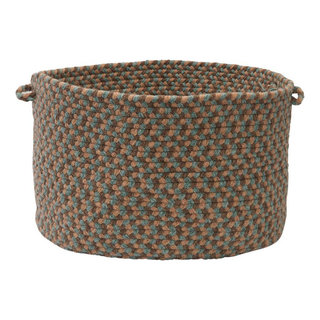 Boston Common Rug, Driftwood Teal 8'x10', 8'x10' Oval - Contemporary ...