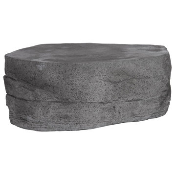 Grand Canyon Cast Coffee Table, Slate Gray, Large