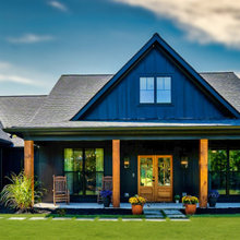 Black farmhouse