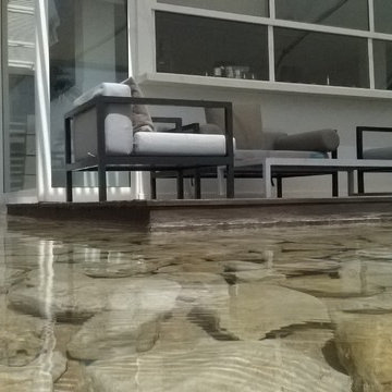 TERRASSE EXTERIEUR EN BOIS EXOTIQUE