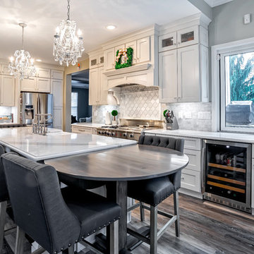 Fabuwood Fusion Blanc Custom Kitchen