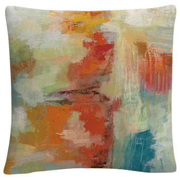 Silvia Vassileva 'Coral Reef' Decorative Throw Pillow