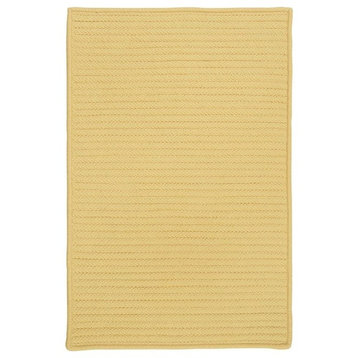 Simply Home Solid - Pale Banana 4' square