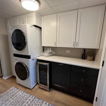 Transitional Kitchen and Laundry Room Remodel