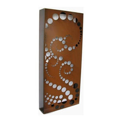Bubble Wave Upright Partition - Metal Wall Art