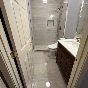 Custom Shower Installation and Tilework