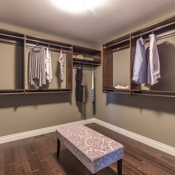 Custom design walk in closet
