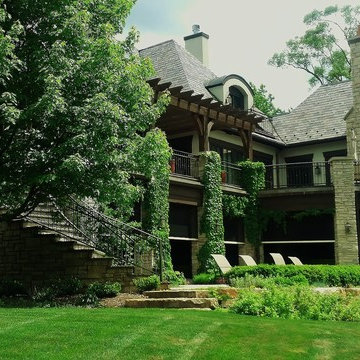 Mirage Motorized Screens On Beautiful Expansive Outdoor Patio