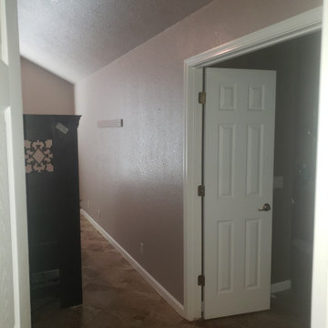 During the Painting Process