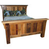 Reclaimed Barn Wood High Panel Queen Bed