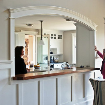 Buffet serving bar