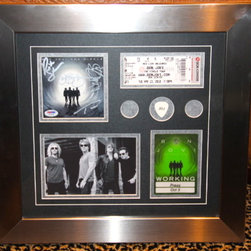 Rock N Roll Autographs & Memorabilia - Sports And Game Room Memorabilia