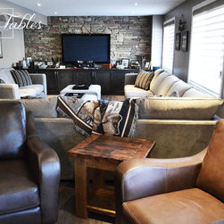 Reclaimed Wood End Tables - Coffee And Accent Tables