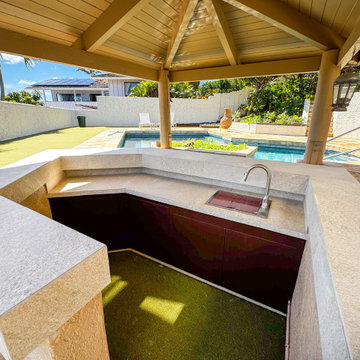 Luxury Pond/Poolside Bar Renovation