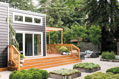 Inspiration for a modern exterior home remodel in San Francisco
