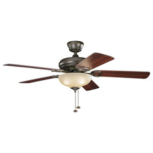 Boston Harbor 3 Light Ceiling Fan 52 Traditional Ceiling