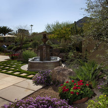 Italian courtyard