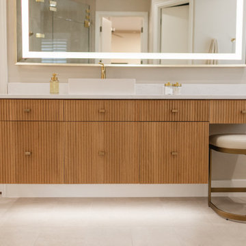 Lux Modern Spa Master bathroom