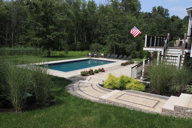 Inspiration for a timeless home design remodel in New York