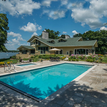 Lake Delavan, WI Swimming Pool and Hot Tub