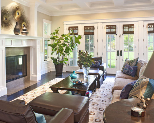  French  Country Family  Room  Houzz