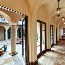 hacienda courtyard