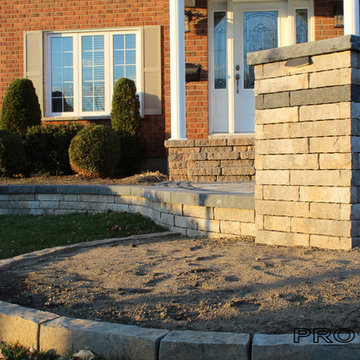 Landscape Driveway and Front Entry