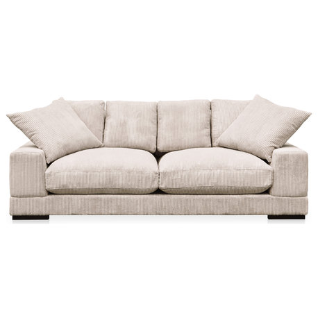 Plunge Cappuccino Upholstery Sofa