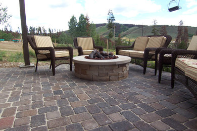 Patio - contemporary patio idea in Denver