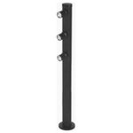 Jesco Lighting - Jesco Lighting SD105CC102550-B Mizar - 10 Inch Vertical Pole - The SD105CC series is available in three fixed lenMizar 10 Inch Vertic Black *UL Approved: YES Energy Star Qualified: n/a ADA Certified: n/a  *Number of Lights:   *Bulb Included:Yes *Bulb Type:LED *Finish Type:Black