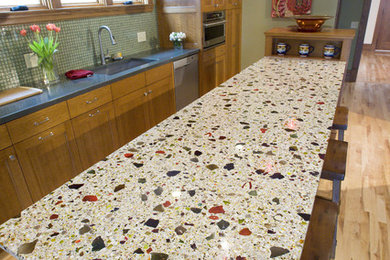Inspiration for an eclectic kitchen remodel in Minneapolis