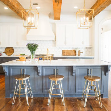 Painted Brick with Southern Charm