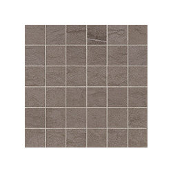 Foussana 2" x 2" Mosaic Porcelain Tile in Grey - Mosaic Tile