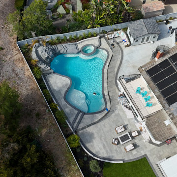 Louise Full Residence Resort Backyard Transformation | San Diego